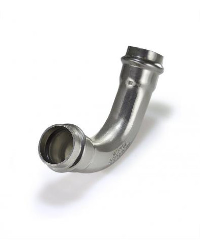 Двухраструбный пресс-угольник из нержавеющей стали 90° 35*35mm(5/20), TIM