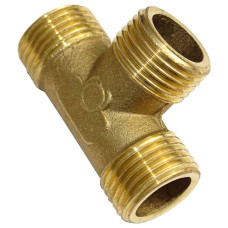 Тройник никелированная 3/4M*3/4F*3/4M(5/40)