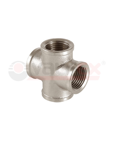 Крестовина НИКЕЛИРОВАННАЯ VALFEX  ВР 1/2 (70/5), Valfex