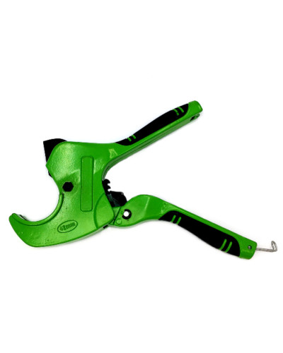Ножницы ЗЕЛЕНЫЕ со съёмным лезвием для пластиковых труб (VER808) VIEIR  (50/10шт), VIEIR