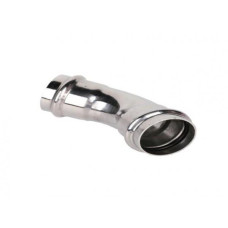 Двухраструбный пресс-угольник 45° из нержавеющей стали 28*28(5/45)