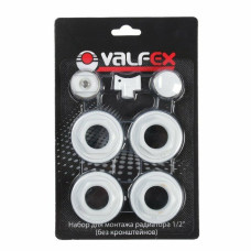 Комплект для монтажа  радиаторов без кронштейнов  1/2" VALFEX (40)