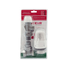 VR340 Комплект терморег.1/2" УГЛОВОЙ (25/1шт)