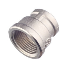 Муфта никелированная 1/2 г * 3/8 г(10/250)