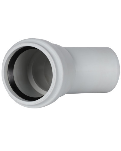STOUT Отвод канализационный бесшумный D 058 45°