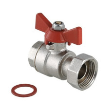 Кран прямой с накидной гайкой 3/4" "ViEiR"(96/12шт)