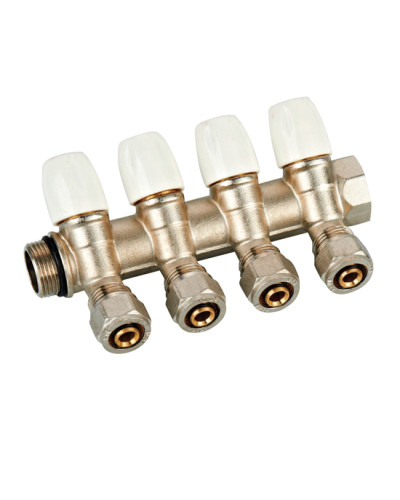 Кол.с регулир. вентилями и цан.1х16-4 ViEiR (12/3шт), VIEIR