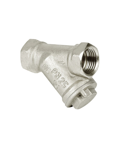 Фильтр сетчатый для ВОДЫ  1 ВР/ВР латунный под пломбу НИКЕЛИР-Й VALFEX 46Б5фт1 (40/10), Valfex