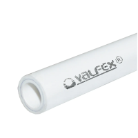 Труба армированная ALUMINIUM, SDR 6 PN25, ø 25х4,2 мм (50) ШТАНГА 2 МЕТРА (Valfex) БЕЛАЯ