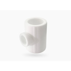 PRO Тройник редукционный  25/20/25 (200/40) (Valfex) БЕЛЫЙ