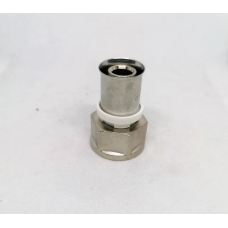 Пресс-фитинг с переходом на внутреннюю резьбу  никелированный 26*1(18/144)