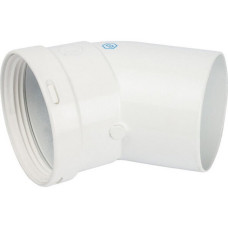 STOUT Элемент дымохода отвод 45° п/м DN80