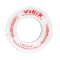 Фум лента МАЛЕНЬ. ЖЕЛТАЯ(12м x12мм x0,075мм x0.35g/cm3)"ViEiR"(1000/10шт)