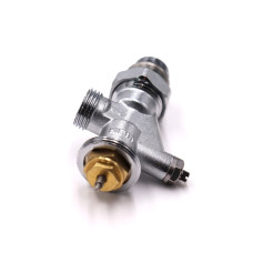 Узел ручной регулировки для нижнего подключения радиатора(M30X1,5) "ViEiR"(50/1шт)