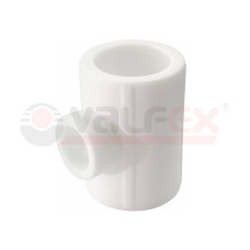 PRO Тройник редукционный  40/20/40 (60/15) (Valfex) БЕЛЫЙ