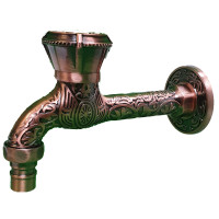 VR323 Кран с носиком (длинный) декор/бронза (50/1шт)