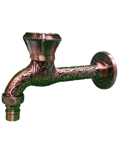 VR323 Кран с носиком (длинный) декор/бронза (50/1шт), VIEIR