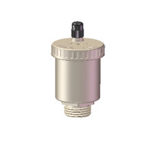 Воздухоотводчик прямой 1/2", Никель  "ViEiR" (150/15шт)