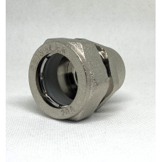 Муфта труба-вн. Резьба (никелированная) 20*1