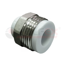 Штуцер НР 32x1 1/4" (120/20) (Valfex) БЕЛЫЙ