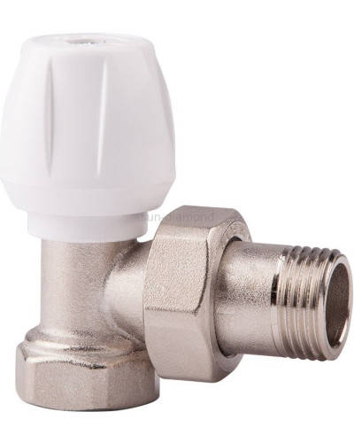 Регулировочный вентиль угл.верхний1/2 LUX ViEiR (100/1шт), VIEIR