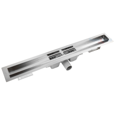 Душевой лоток  с  двухсторонней решеткой (полная или под плитку).с комбинированным затвором 800*70(1/4)