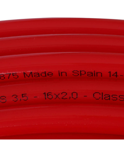 STOUT 16х2,0 (бухта 100 метров) PEX-a труба из сшитого полиэтилена с кислородным слоем, красная