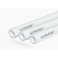 Труба армированная ALUMINIUM, SDR 6 PN25, ø 32х5,4 мм (60) (Valfex), 4м БЕЛАЯ