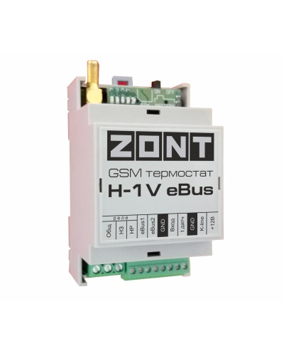 ML00003306 ZONT H-1V eBus GSM термостат для котлов Vaillant и Protherm, ZONT