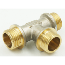 Тройник никелированная 1/2ш*1/2ш*1/2ш(10/80)