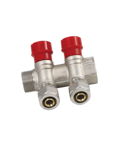 Кол. с регулир. вентилями и цан. 1х16-2 ViEiR(24/6шт), VIEIR