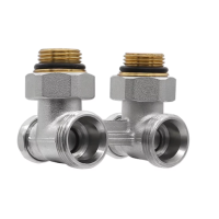 Вентиль для ради.с седельным затвором "Мультифлекс" 3/4" -УГЛОВОЙ "ViEiR" (48/4шт)