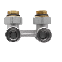 Вентиль для ради.с седельным затвором "Мультифлекс" 3/4" -УГЛОВОЙ "ViEiR" (48/4шт)