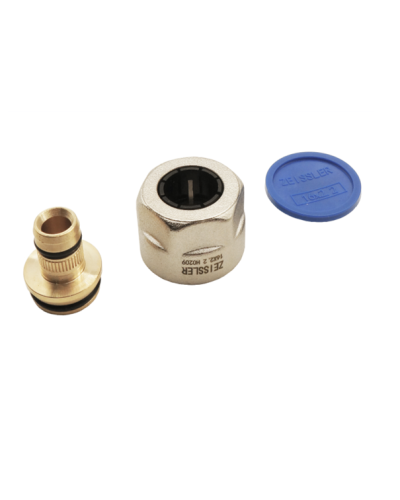 Резьбозажимные соединения комплект  для пластиковых труб   16(2,2) х 3/4EK (евроконус)(ZEISSLER)(5/160), TIM