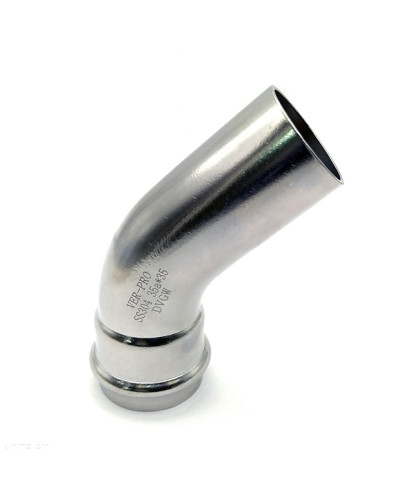 Уголок 45° из нержавеющей стали 28а×28  VER-PRO (32/4шт), VIEIR