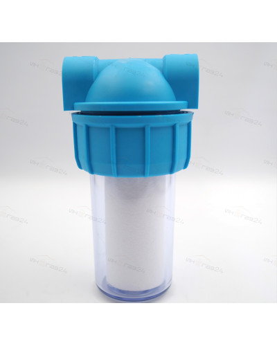 Фильтр колбовый3/4 для стир.машины с картр.ppw МИНИ. АКВАСТИЛЬ(40ш), VIEIR