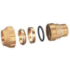 Фитинги для трубы ПНД 40x1"M  "ViEiR" ((50/2шт)