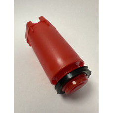 Заглушка красная для фитингов ВР 1/2", 80 мм, Henco