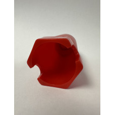 Заглушка красная для фитингов ВР 1/2", 80 мм, Henco