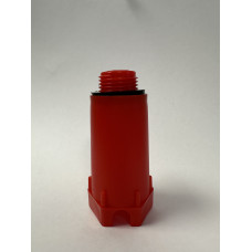 Заглушка красная для фитингов ВР 1/2", 80 мм, Henco