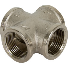 Крестовина никелированная 1г*1г*1г*1г (4/24)