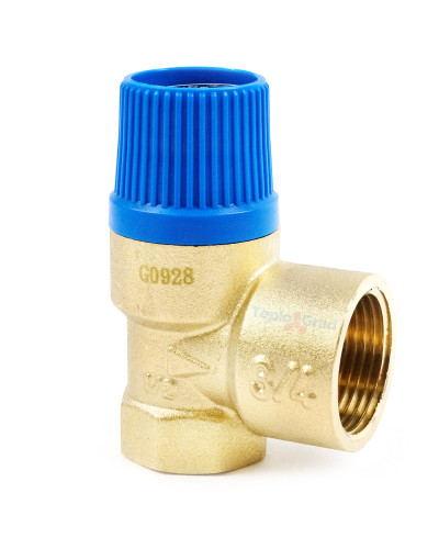 Предохранительный клапан для систем водоснабжения 10 bar - 1/2*3/4 г/г(10/60), TIM