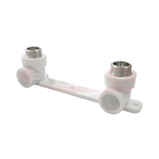 PRO Комплект настенный для смесителя 25х1/2" н.р. (12/3) (Valfex) БЕЛЫЙ 10124220-PRO