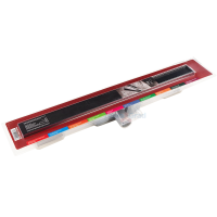 Душевой лоток  с  двухсторонней решеткой (полная или под плитку).с комбинированным затвором 700*70(1/4)