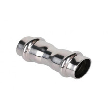 Двухраструбная пресс-муфта из нержавеющей стали 28*28mm(5/60)