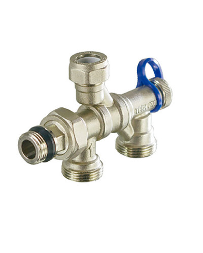 Термор.узел на обратку для двухт и однутрубной системы ME877, TIM