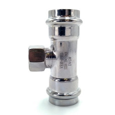 Тройник с переходом на внутреннюю резьбу 28×1/2"×28  "VER-PRO" (28/4шт)