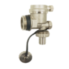 Концевой элемент для коллектора (воздухоотводчик со встроенным дренажным клапаном)（компактный) 1"