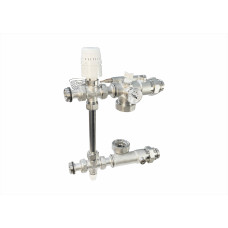 Насосно-смесительный узел с термоголовкой, без насоса, монтажная длина насоса 130 мм VALFEX (1) К