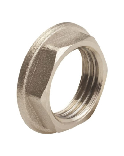 Контргайка  никелированная 11/4(10/120), TIM